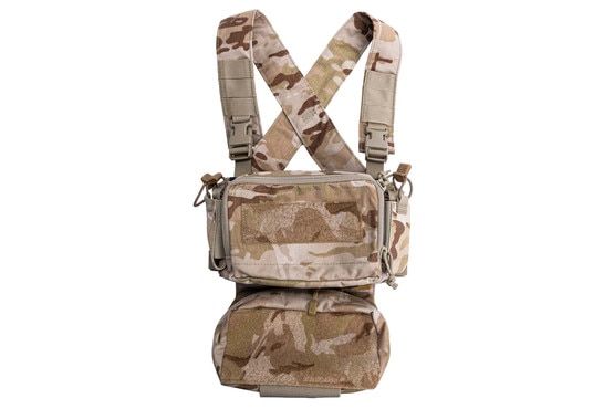 Haley Strategic D3CRM Micro Chest Rig Bundle with X-Harness in MultiCam Arid